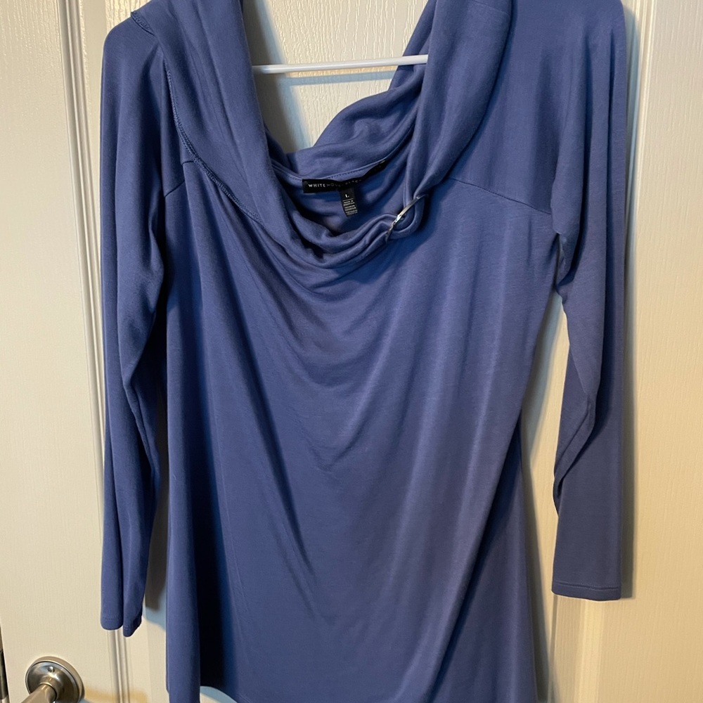 White House black market off shoulder top